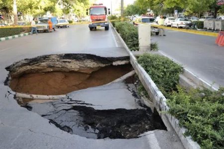 درگیری ۲۵۴ منطقه کشور با فرونشست