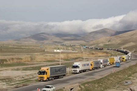 رشد یک درصدی ترانزیت جاده‌ای کالا در سال ۱۴۰۱
