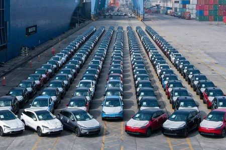 صادرات خودروهای چینی به اروپا روی ریل افزایش