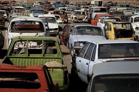 خودروهای فرسوده از دستور کار دولت خارج شده