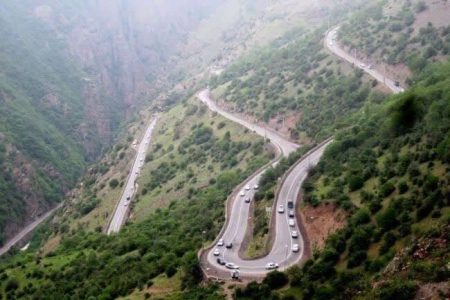 ایمن‌سازی جاده چالوس‌ مازندران در مرحله برگزاری مناقصه