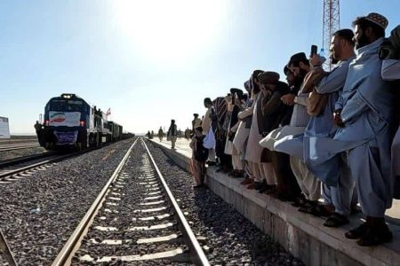 خط ریلی خواف-هرات ایران را به چین متصل می‌کند