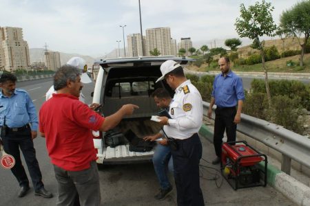 آغاز فعالیت واحدهای کنترل معاینه فنی کنار جاده‌ای در تهران