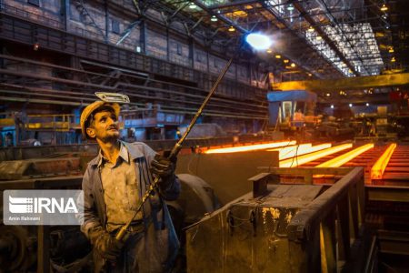 تولید ۲۷ میلیون تُن فولاد خام در کشور
