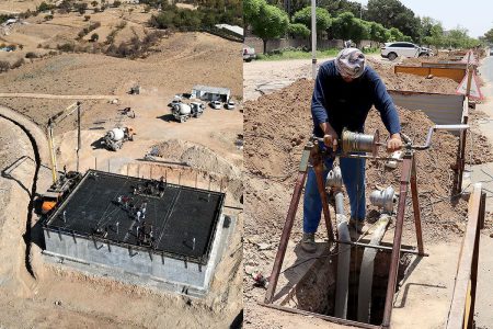 بهره‌برداری از ۱۸ پروژه آب و فاضلاب در ایام‌ا… دهه مبارك فجر