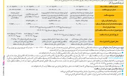 ۴۰۶۸ مناقصه – شرکت توزیع نیروی برق تهران بزرگ – عمليات توسعه احداث و اصلاح و بهینه سازی