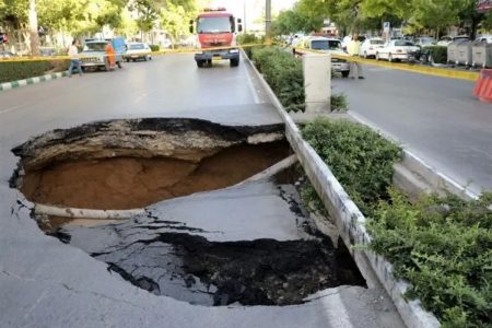 تمام استان‌های کشور به‌جز گیلان درگیر فرونشست  