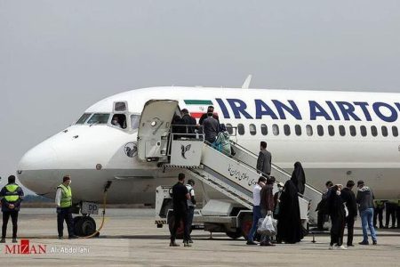جابه‌جایی بیش از ۲ میلیون مسافر هوایی در ایام نوروز