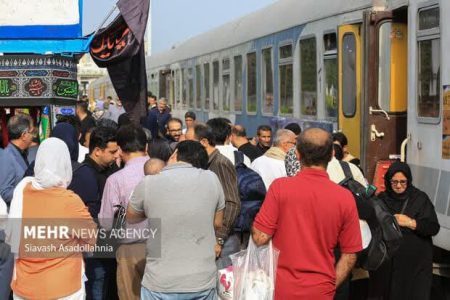 تأمین ۵۹ هزار صندلی قطار برای زائران اربعین