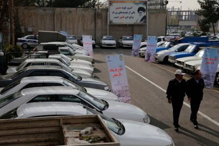 خودروهای توقیفی پارکینگ‌های تهران ترخیص نشوند،مزایده می روند